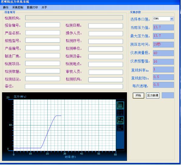 爆破測試控制軟件